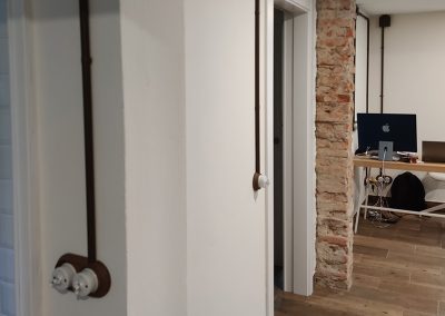 instalación eléctrica en salón y habitaciones vintage en salinas